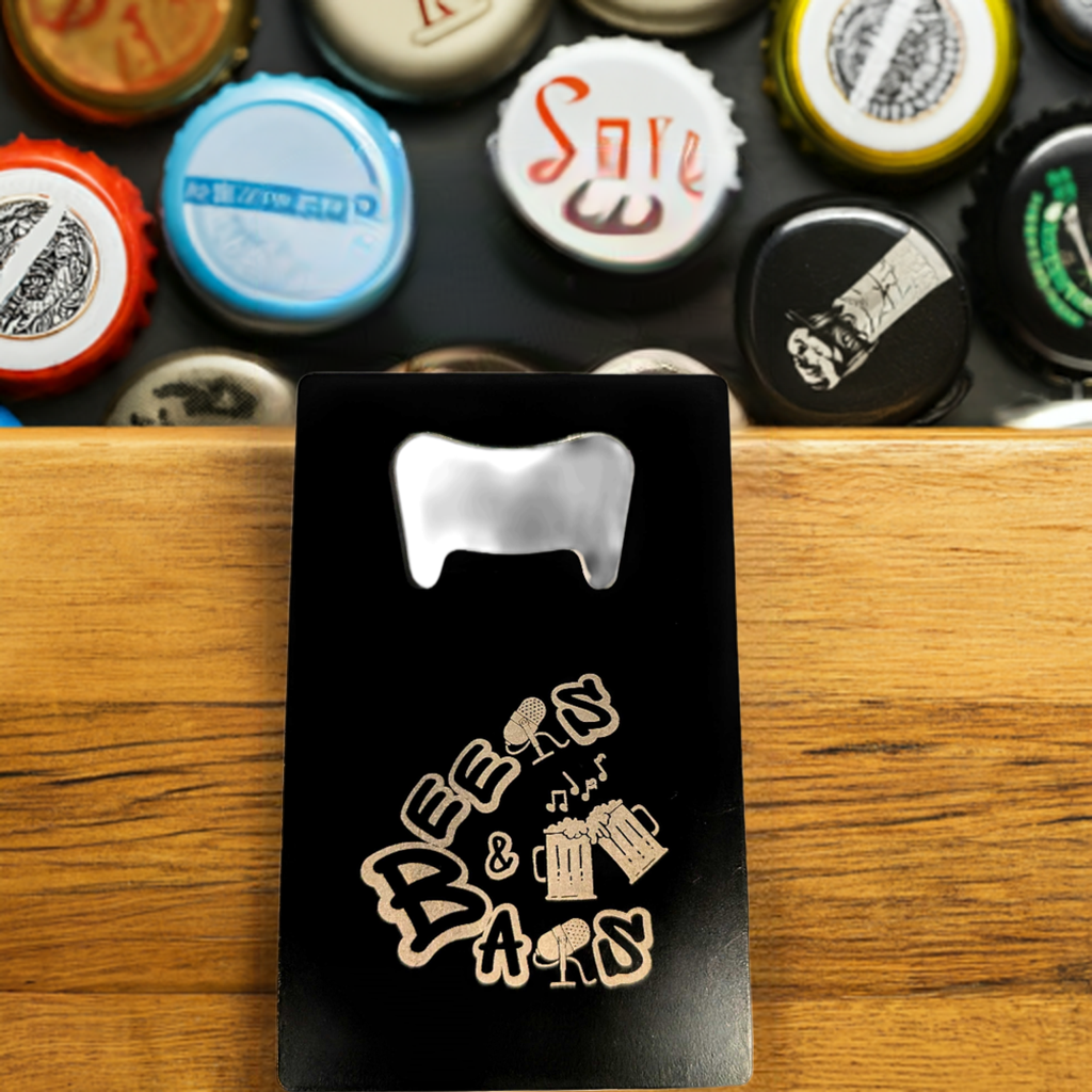 Beers & Bars Custom Bottle Opener