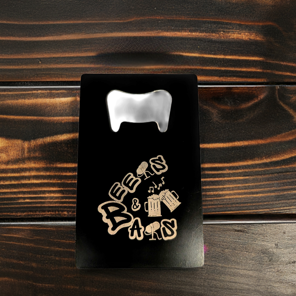 Beers & Bars Custom Bottle Opener