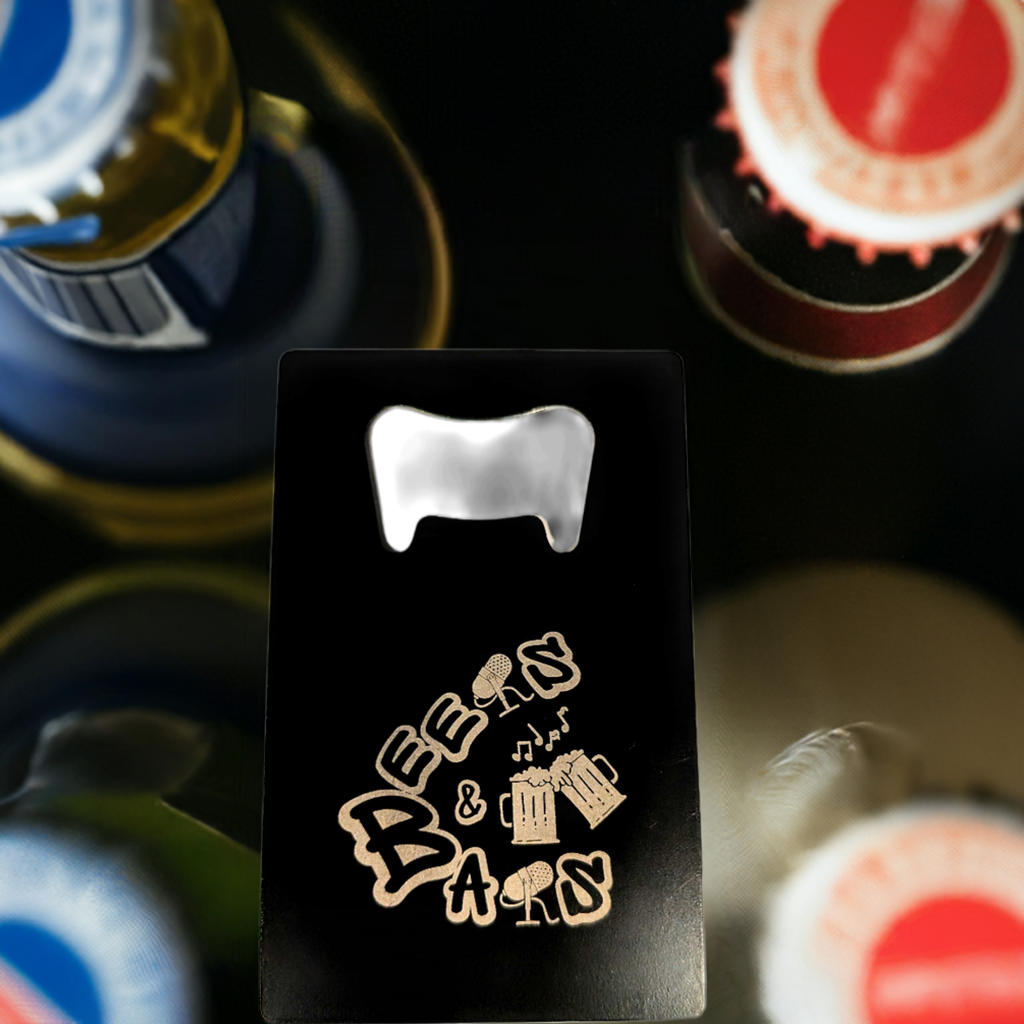 Beers & Bars Custom Bottle Opener