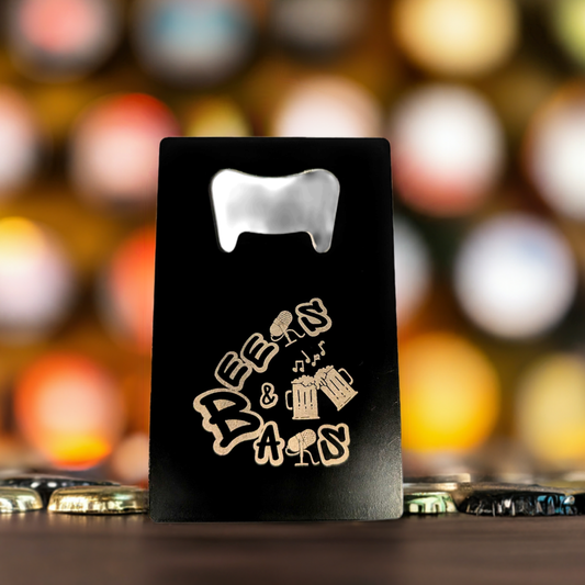 Beers & Bars Custom Bottle Opener