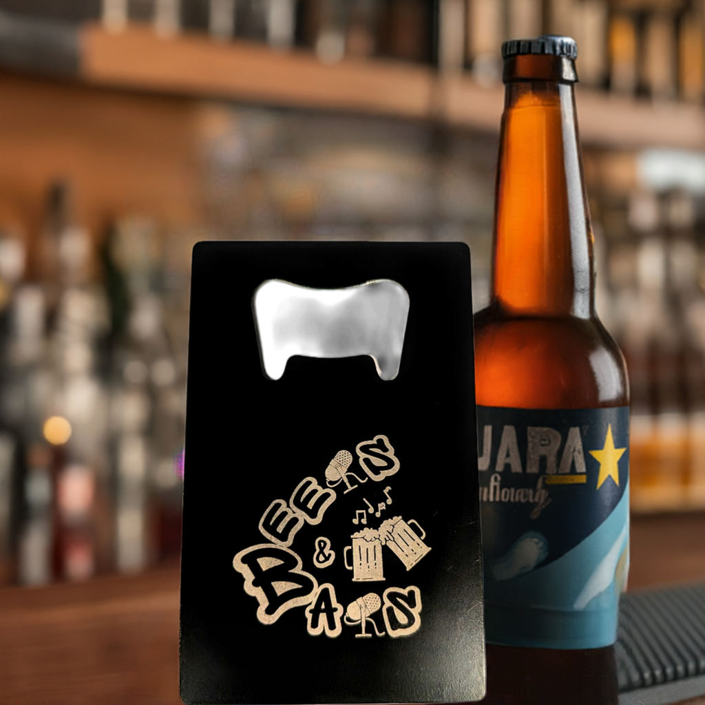 Beers & Bars Custom Bottle Opener